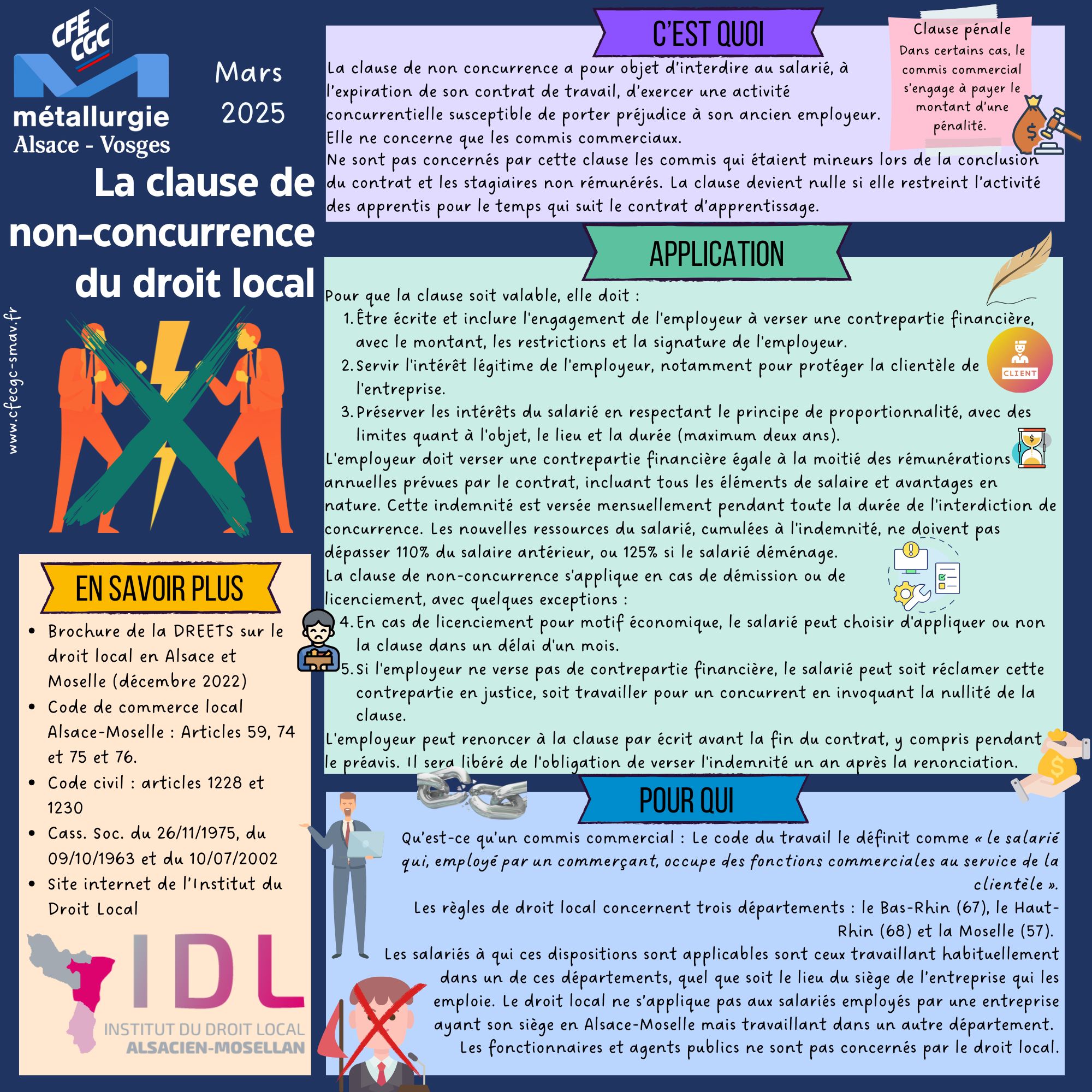 La clause de non-concurrence